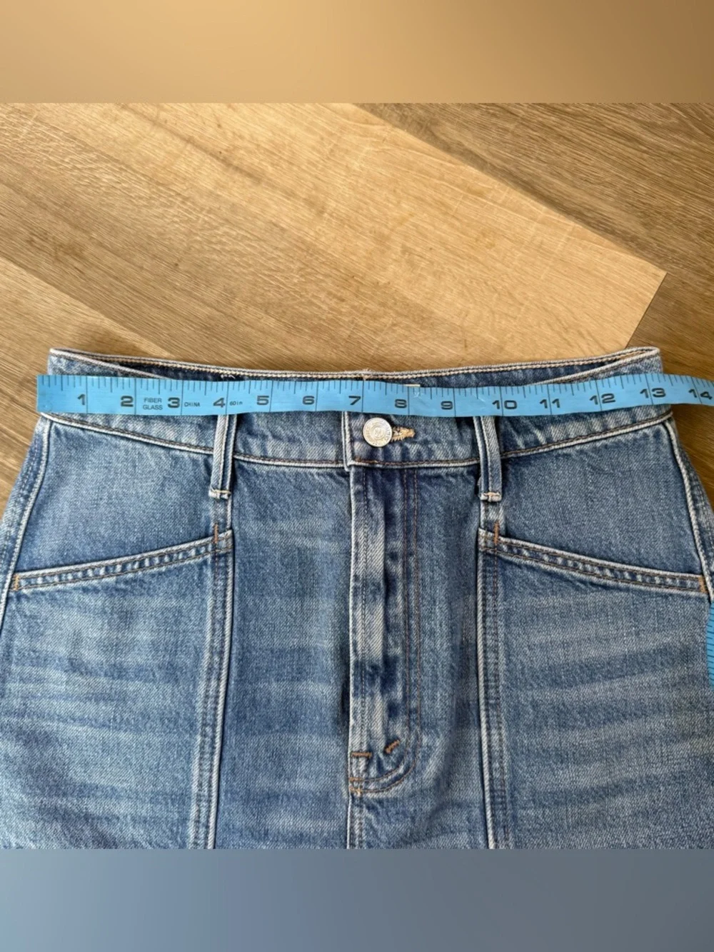 Mother The Lineup Swooner Mini Skirt 26